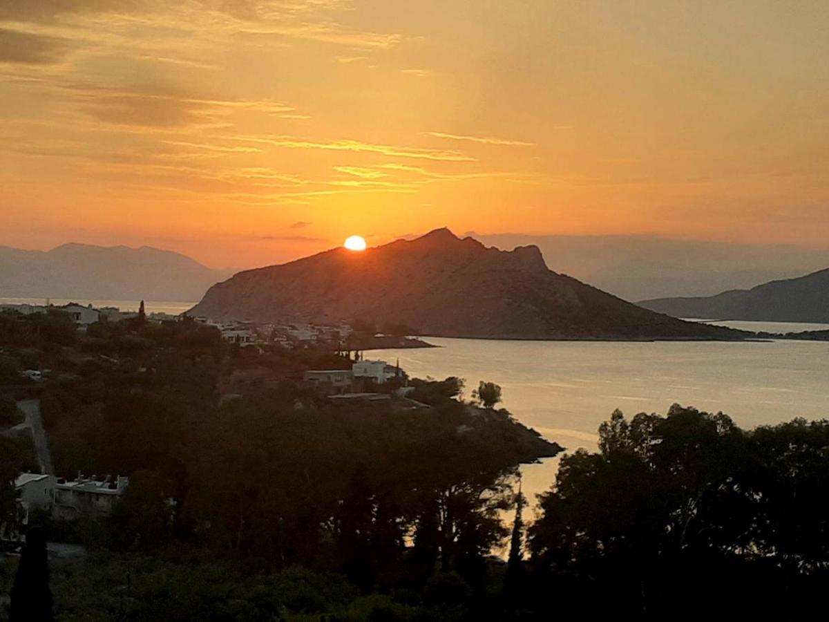 Serenity Villa Aegina Fantastic View Near The Beach 외부 사진