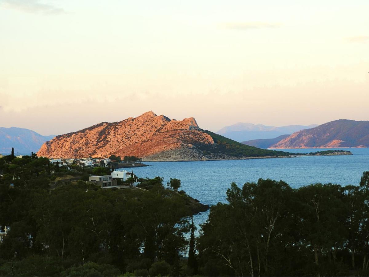 Serenity Villa Aegina Fantastic View Near The Beach 외부 사진