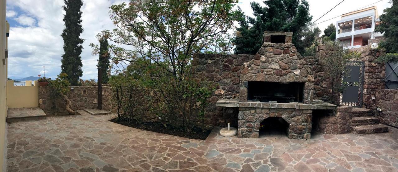 Serenity Villa Aegina Fantastic View Near The Beach 외부 사진